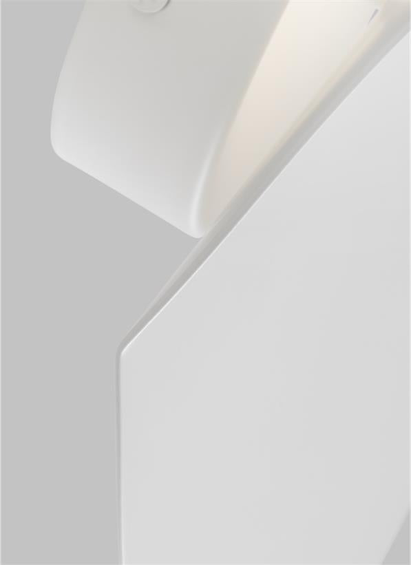 Visual Comfort Studio kate spade new york Dottie Large Sconce in Matte White KSW1011MWT