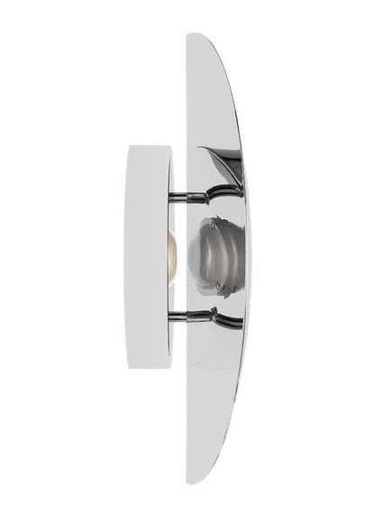 Visual Comfort Studio kate spade new york Dottie Large Sconce in Polished Nickel KSW1011PN