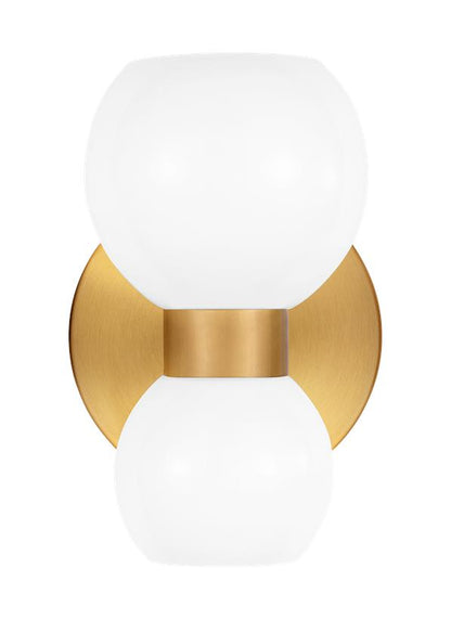 Visual Comfort Studio kate spade new york Londyn Single Sconce in Burnished Brass KSW1022BBSMG