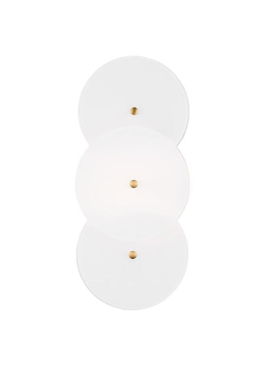 Visual Comfort Studio kate spade new york Emery Small Sconce in Burnished Brass KSW1132BBS