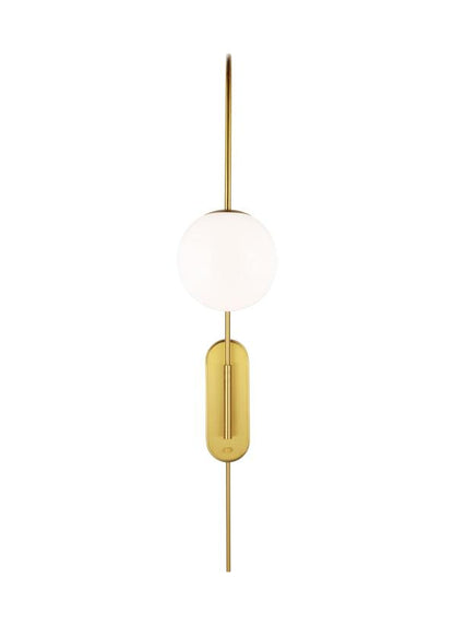 Visual Comfort Studio kate spade new york Noemie Grand Sconce in Burnished Brass KSW1171BBS