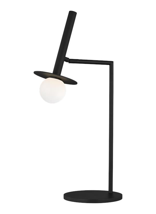 Visual Comfort Studio Kelly Wearstler Nodes Table Lamp in Midnight Black KT1001MBK2