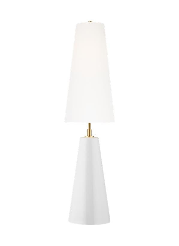 Visual Comfort Studio Kelly Wearstler Lorne Table Lamp in Arctic White KT1201ARC1