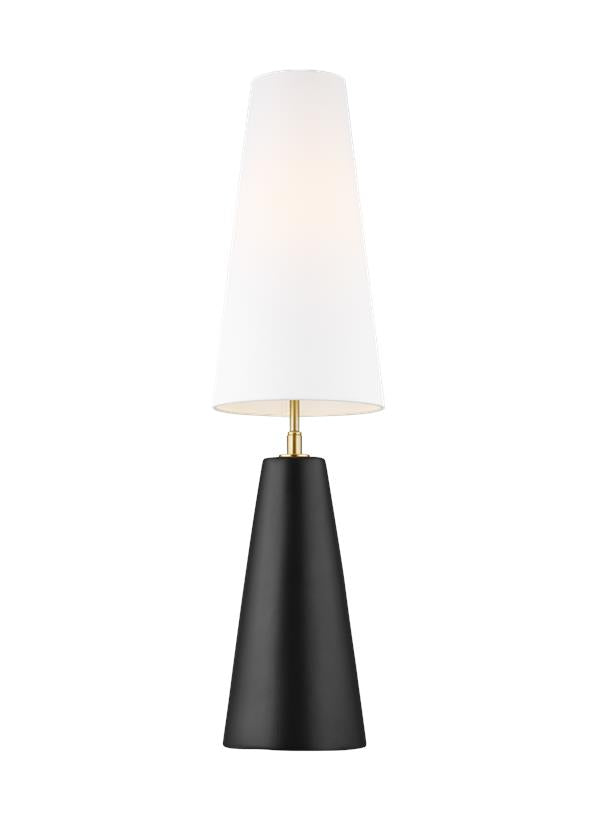 Visual Comfort Studio Kelly Wearstler Lorne Table Lamp in Coal KT1201COL1