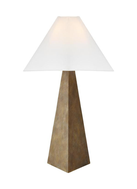 Visual Comfort Studio Kelly Wearstler Herrero Large Table Lamp in Antique Gild KT1371ADB1