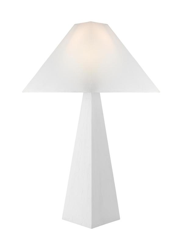 Visual Comfort Studio Kelly Wearstler Herrero Large Table Lamp in Matte White KT1371MWT1