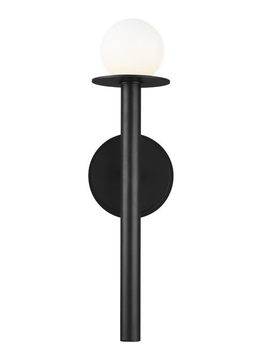 Visual Comfort Studio Kelly Wearstler Nodes Sconce in Midnight Black KW1001MBK