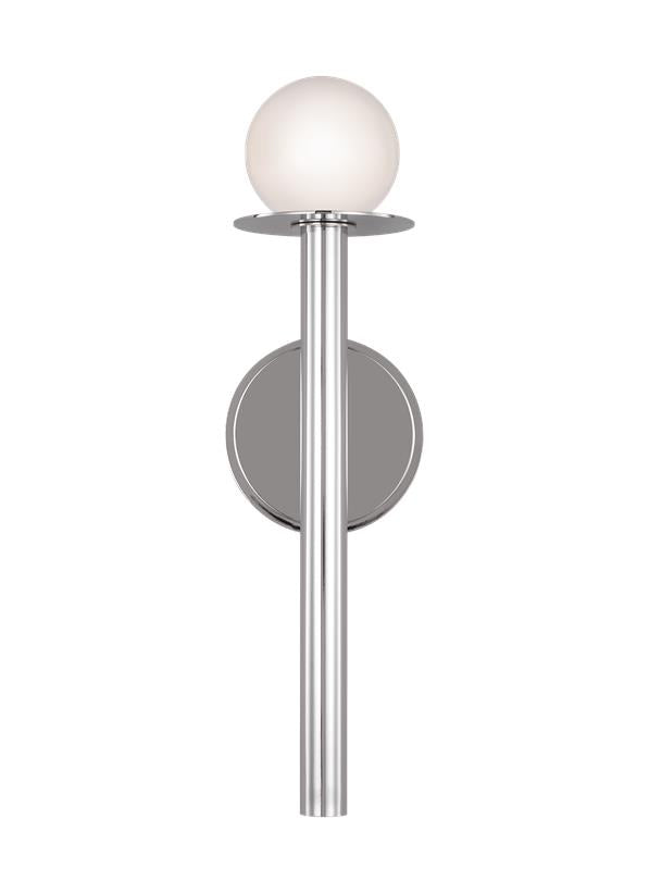 Visual Comfort Studio Kelly Wearstler Nodes Sconce in Polished Nickel KW1001PN