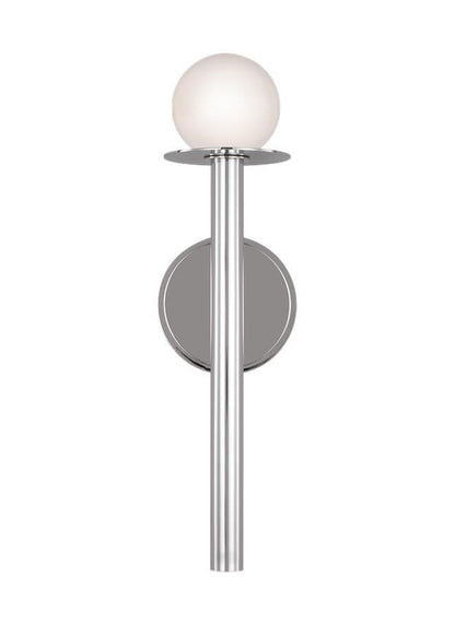 Visual Comfort Studio Kelly Wearstler Nodes Sconce in Polished Nickel KW1001PN