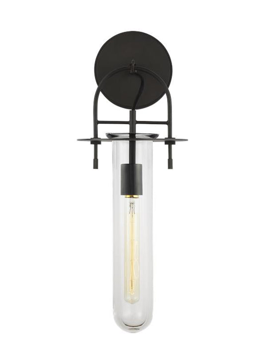 Visual Comfort Studio Kelly Wearstler Nuance Sconce in Aged Iron KW1061AI