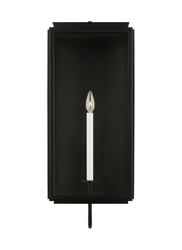 Visual Comfort Studio Lauren Ralph Lauren Edgar Extra Large Wall Lantern in Textured Black LO1021TXB