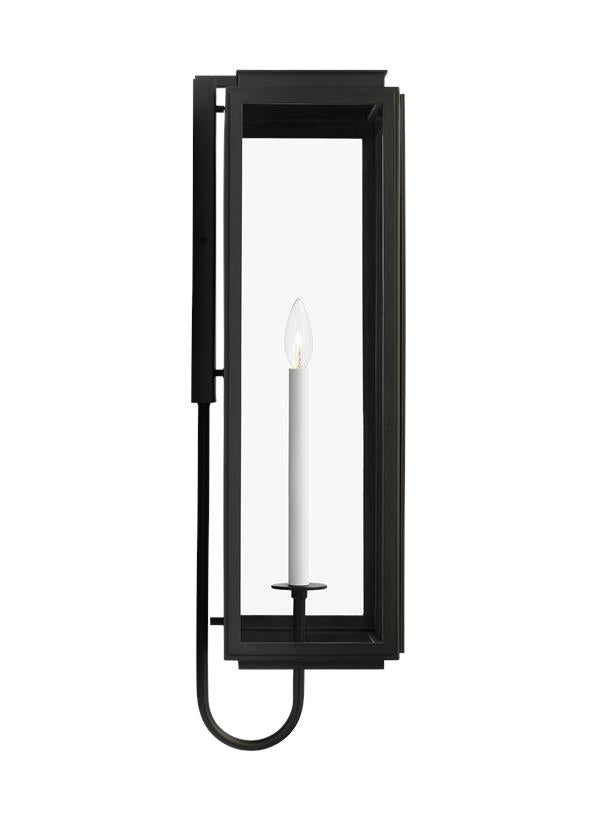 Visual Comfort Studio Lauren Ralph Lauren Edgar Extra Large Wall Lantern in Textured Black LO1021TXB