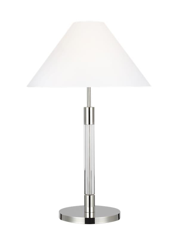 Visual Comfort Studio Lauren Ralph Lauren Robert Buffet Lamp in Polished Nickel LT1041PN1