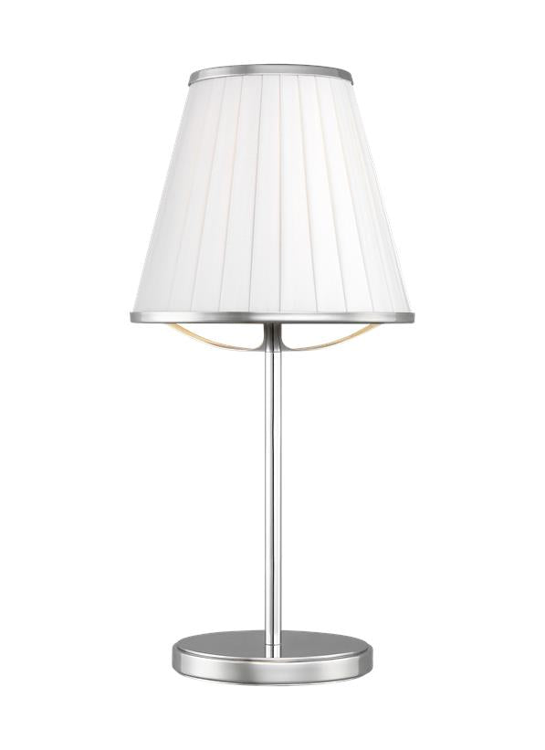 Visual Comfort Studio Lauren Ralph Lauren Esther Table Lamp in Polished Nickel LT1131PN1