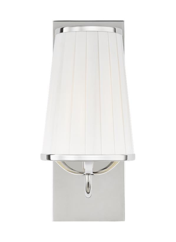 Visual Comfort Studio Lauren Ralph Lauren Esther Single Sconce in Polished Nickel LW1091PN