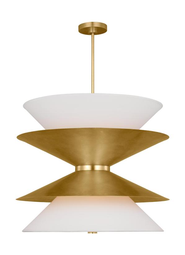 Visual Comfort Studio Christiane Lemieux Chambord Extra Large Pendant in Gild LXP10212GD