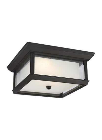 Visual Comfort Studio Sean Lavin McHenry LED Flush Mount in Textured Black OL12813TXB-L1