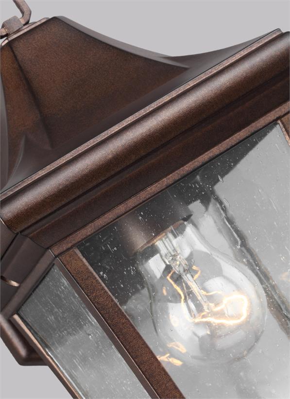 Visual Comfort Studio Sean Lavin Oakmont Small Lantern in Patina Bronze OL13100PTBZ