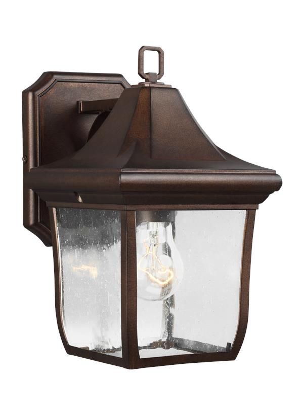 Visual Comfort Studio Sean Lavin Oakmont Small Lantern in Patina Bronze OL13100PTBZ