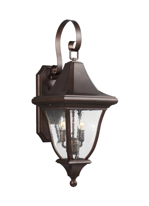 Visual Comfort Studio Sean Lavin Oakmont Medium Lantern in Patina Bronze OL13101PTBZ