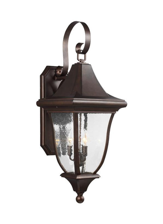 Visual Comfort Studio Sean Lavin Oakmont Large Lantern in Patina Bronze OL13102PTBZ