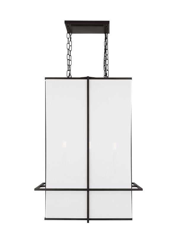 Visual Comfort Studio Thom Filicia Dresden Large Lantern in Aged Iron TFC1004AI