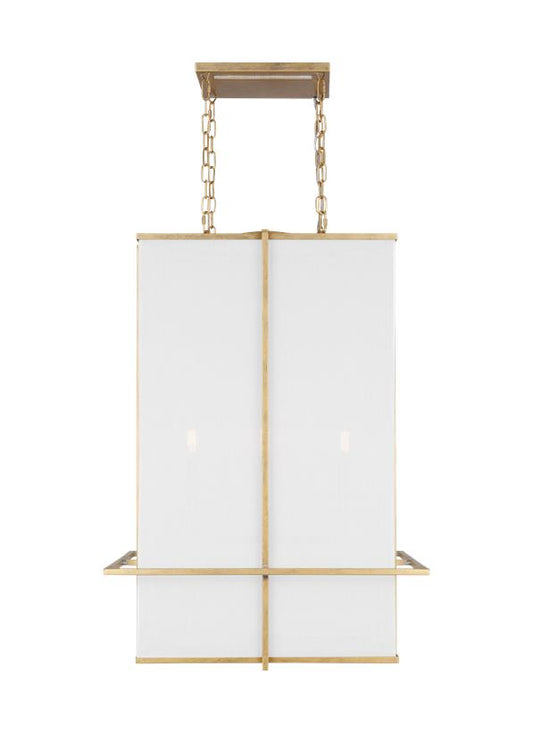 Visual Comfort Studio Thom Filicia Dresden Large Lantern in Coastal Gild TFC1004CGD