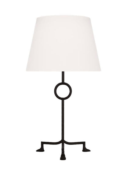 Visual Comfort Studio Thom Filicia Montour Large Table Lamp in Aged Iron TFT1021AI1