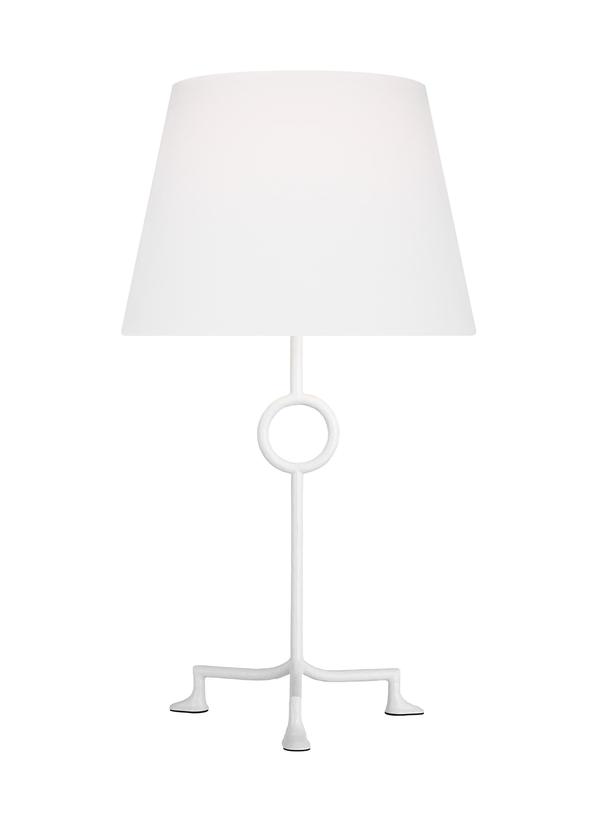 Visual Comfort Studio Thom Filicia Montour Large Table Lamp in Matte White  TFT1021MWT1