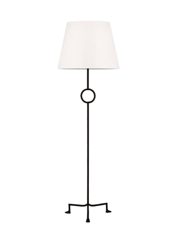 Visual Comfort Studio Thom Filicia Montour Large Floor Lamp in Aged Iron TFT1031AI1