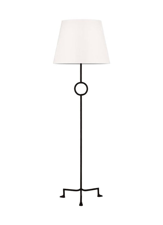 Visual Comfort Studio Thom Filicia Montour Large Floor Lamp in Aged Iron TFT1031AI1