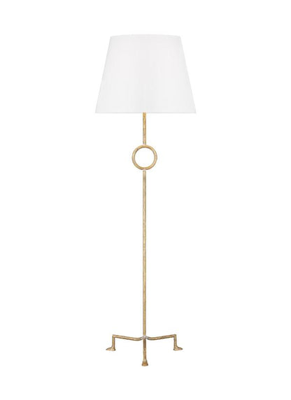 Visual Comfort Studio Thom Filicia Montour Large Floor Lamp in Coastal Gild TFT1031CGD1