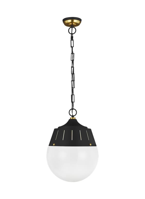 Visual Comfort Studio Thomas O'Brien Arlett Pendant in Midnight Black TP1092MBK/BBS