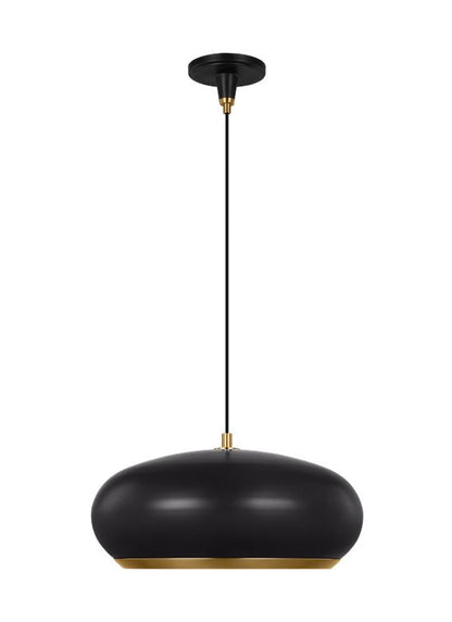 Visual Comfort Studio Thomas O'Brien Clasica Large Pendant in Aged Iron TP1131AIBBS