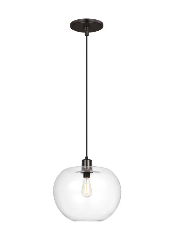 Visual Comfort Studio Thomas O'Brien Mela Large Pendant in Aged Iron TP1201AI