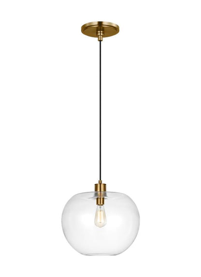 Visual Comfort Studio Thomas O'Brien Mela Large Pendant in Burnished Brass TP1201BBS