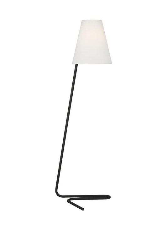 Visual Comfort Studio Thomas O'Brien Jaxon Floor Lamp in Aged Iron TT1181AI1