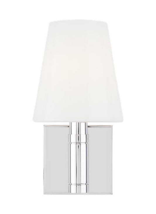 Visual Comfort Studio Thomas O'Brien Beckham Classic Square Sconce in Polished Nickel TV1011PN