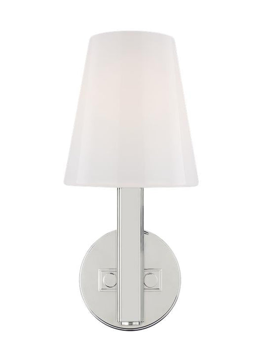 Visual Comfort Studio Thomas O'Brien Logan Sconce in Polished Nickel TV1111PN