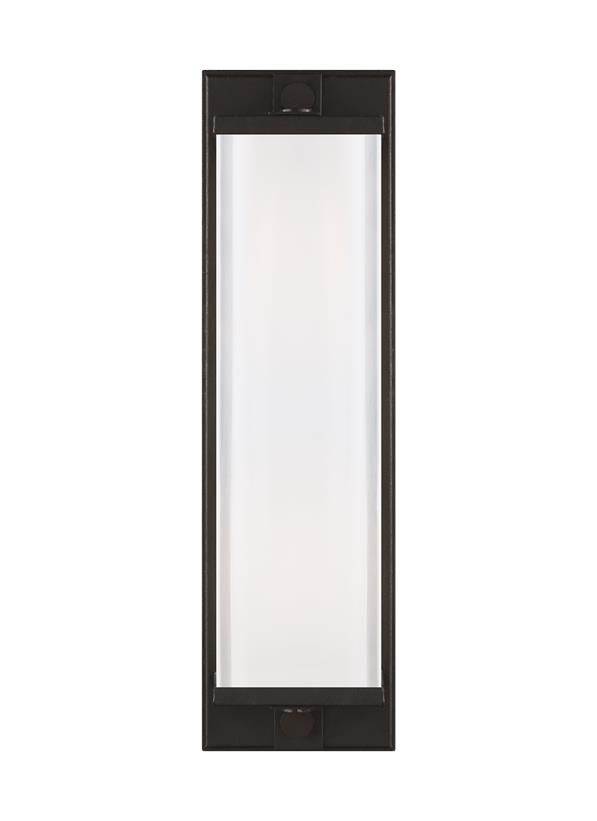 Visual Comfort Studio Thomas O'Brien Logan Linear Tall Sconce in Aged Iron TV1222AI