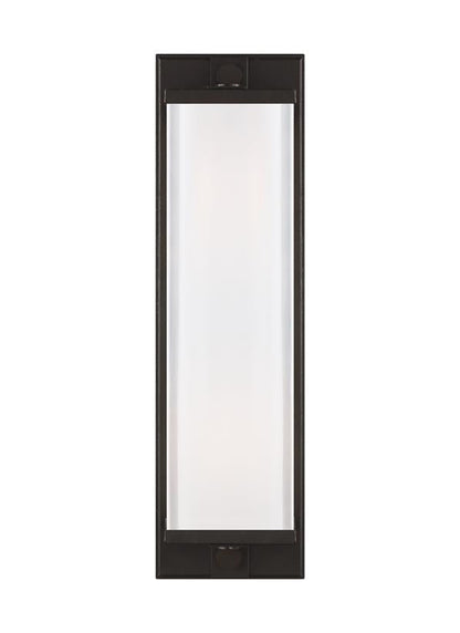 Visual Comfort Studio Thomas O'Brien Logan Linear Tall Sconce in Aged Iron TV1222AI