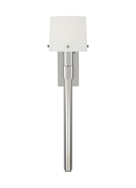 Visual Comfort Studio Thomas O'Brien Palma Tall Sconce in Polished Nickel TW1091PN