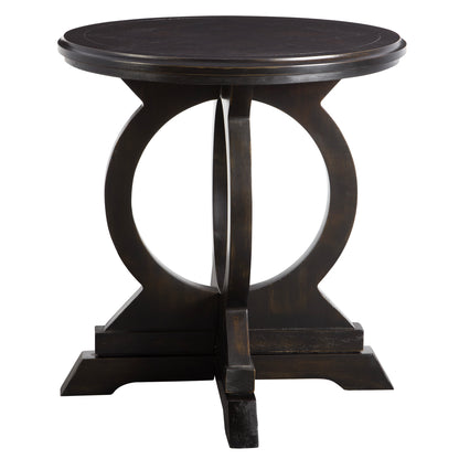 Uttermost Maiva Black Side Table 25630