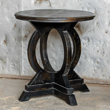 Uttermost Maiva Black Side Table 25630