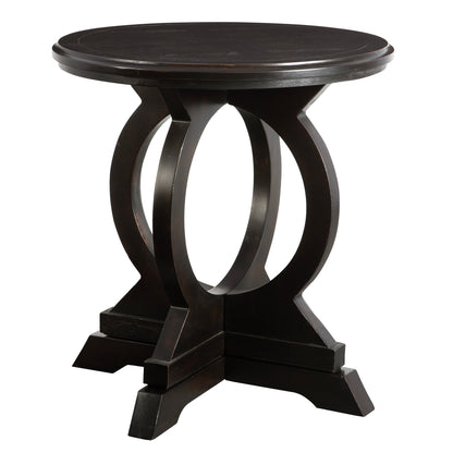 Uttermost Maiva Black Side Table 25630