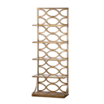 Uttermost Lashaya Gold Etagere 24447