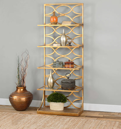 Uttermost Lashaya Gold Etagere 24447