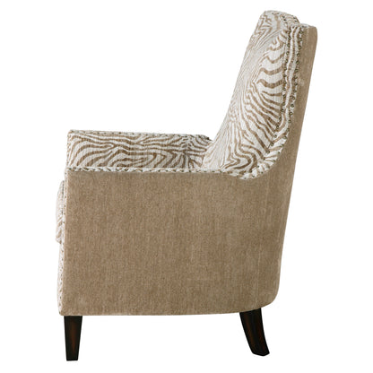 Uttermost Kiango Animal Pattern Armchair 23208