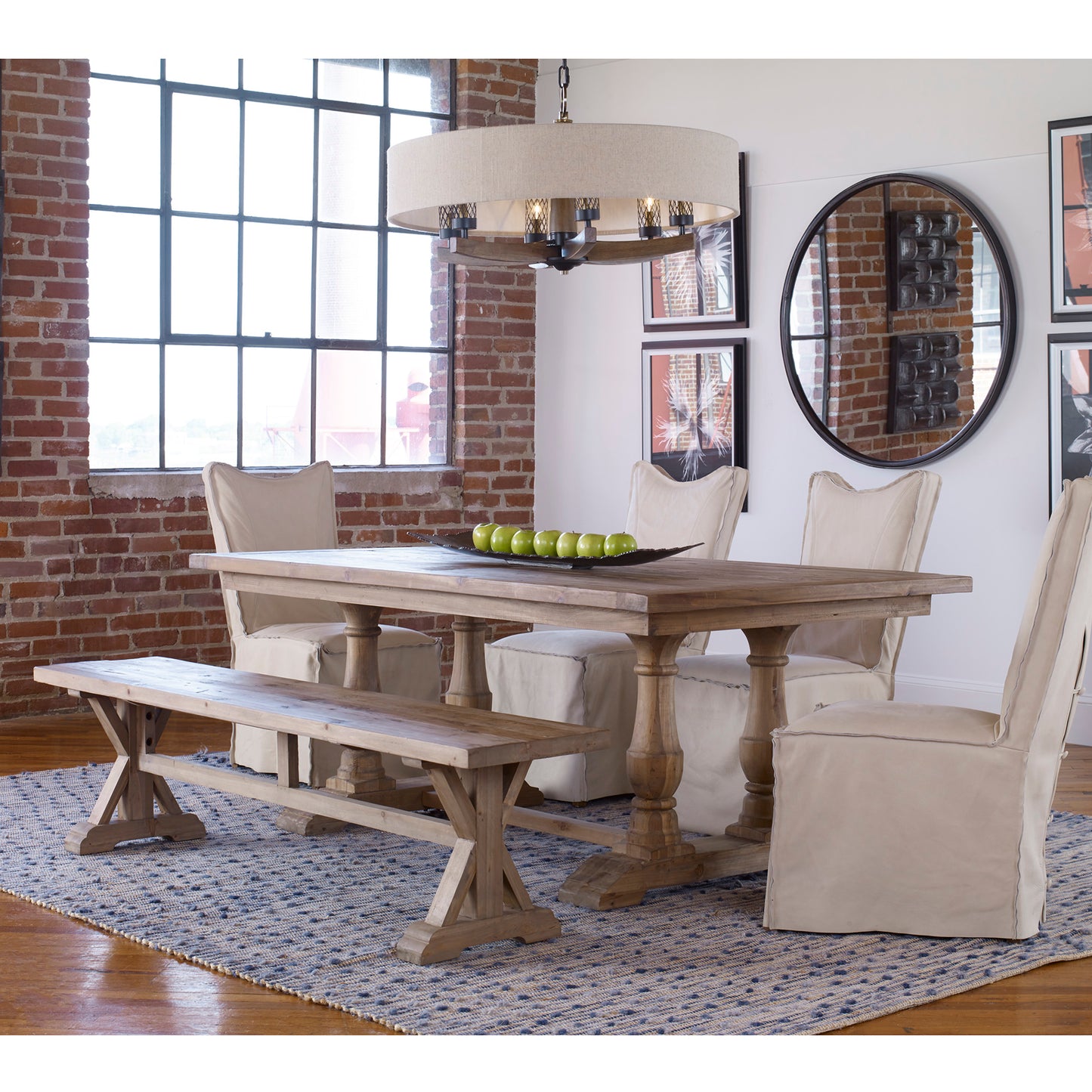 Uttermost  Stratford Salvaged Wood Dining Table 24557