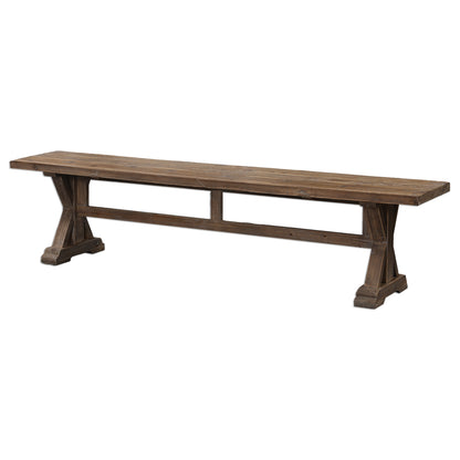 Uttermost  Stratford Salvaged Wood Bench 24558